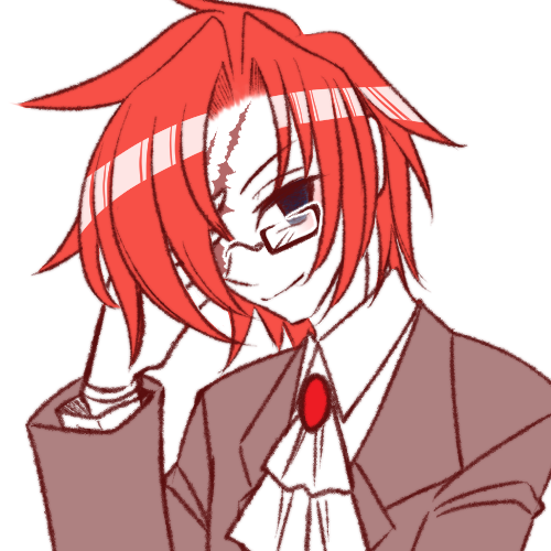 【HSHM】ノイトルード＆ヨミ（メガネ×ネクタイ×スーツ）